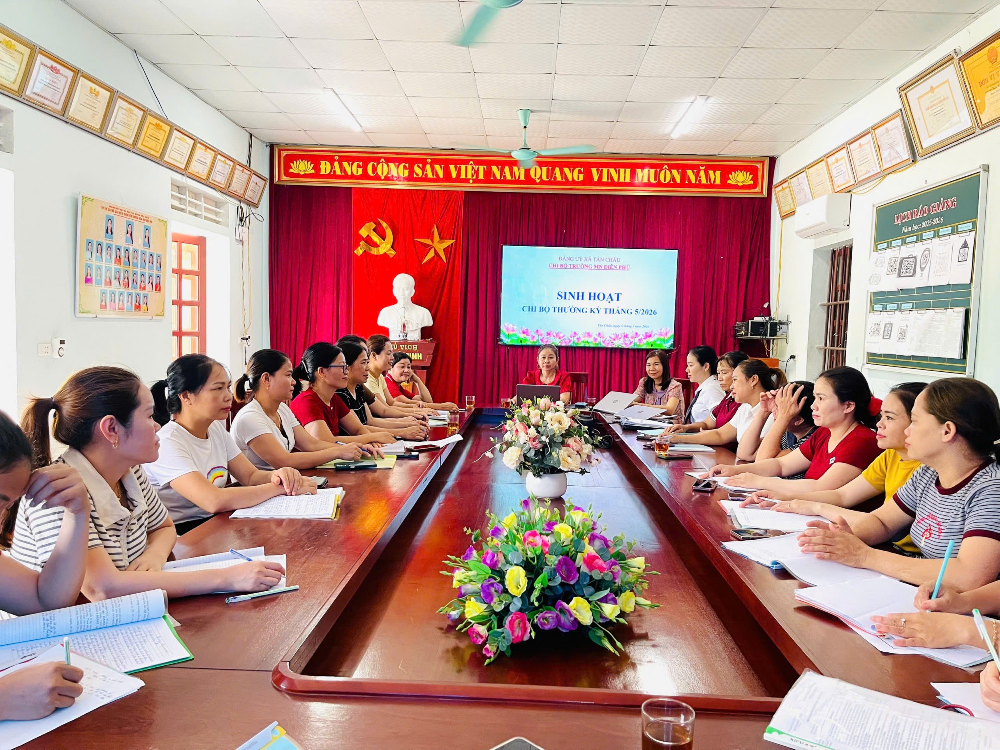 NGHỊ QUYẾT  CHI BỘ THÁNG  5 - 2026